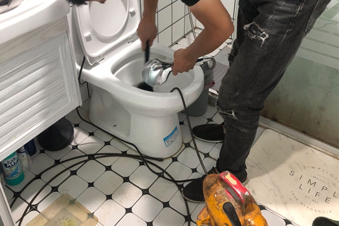 站前疏通下水道