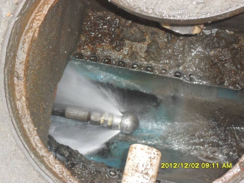 站前污水管道高压清洗