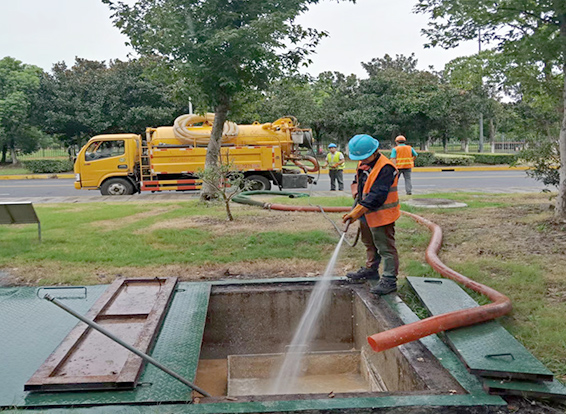 站前化油池清理